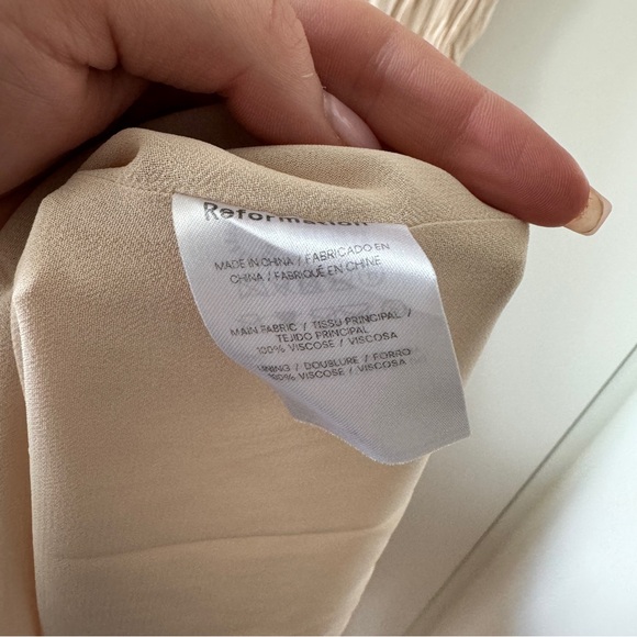 REFORMATION -- Jayde Nude Maxi Dress - Picture 5 of 5